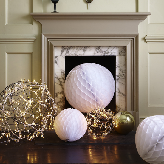 Creative ways to display fairy lights