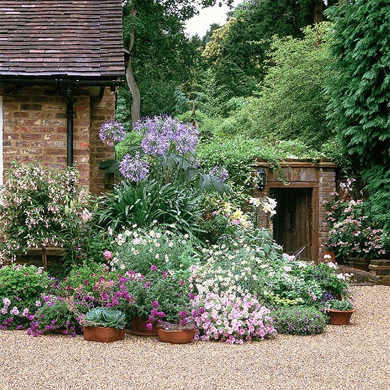 Garden design ideas for grassless spaces